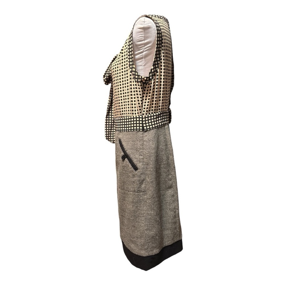 Tory Burch Roderick Combo Dress Size 10 - Picture 4 of 13